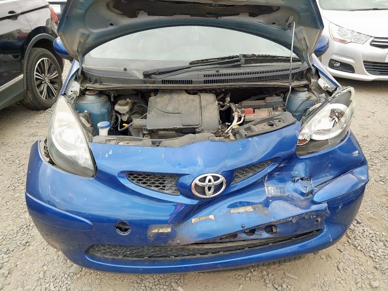 2007 TOYOTA AYGO BLUE