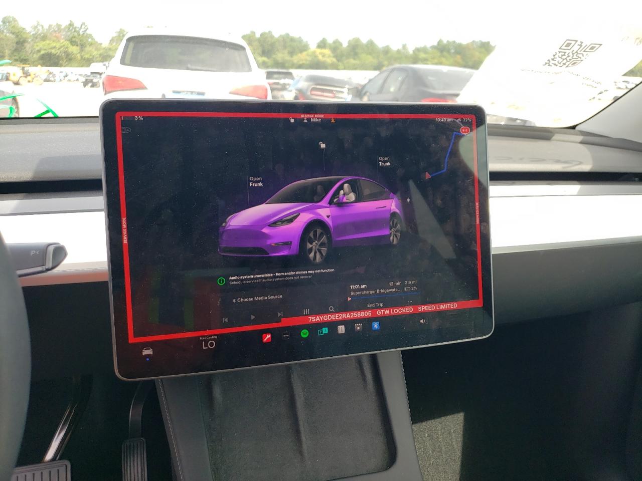 2024 Tesla Model Y VIN: 7SAYGDEE2RA258805 Lot: 69405855