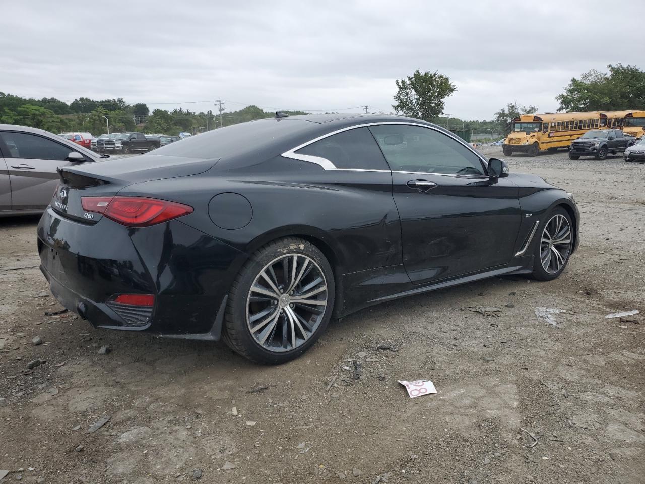 2017 Infiniti Q60 Premium black coupe gas JN1EV7EK8HM361218 photo #4