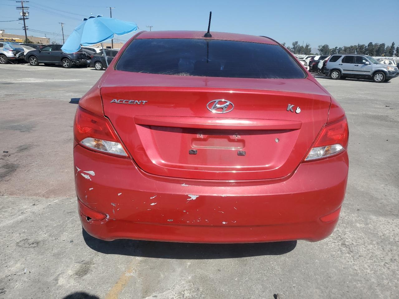 2015 Hyundai Accent Gls VIN: KMHCT4AE6FU930262 Lot: 70212665