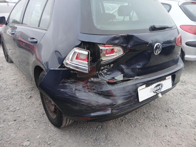 2013 VOLKSWAGEN GOLF S BLU