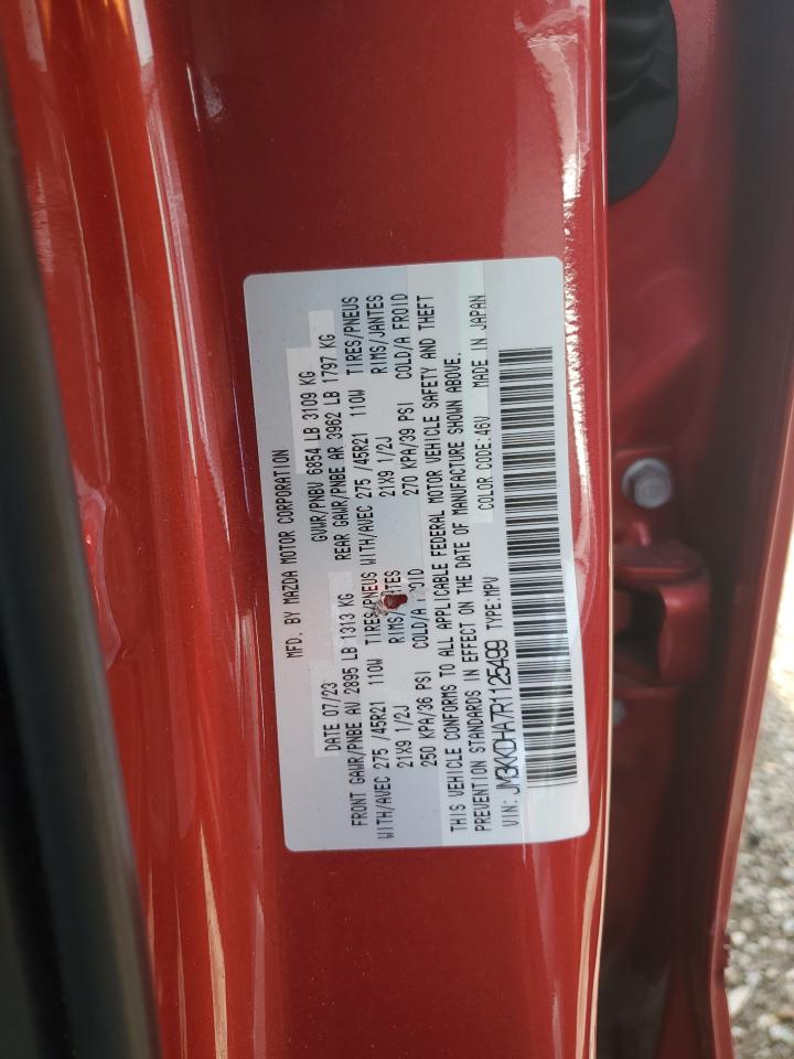 2024 Mazda Cx-90 Premium VIN: JM3KKDHA7R1125499 Lot: 69295895