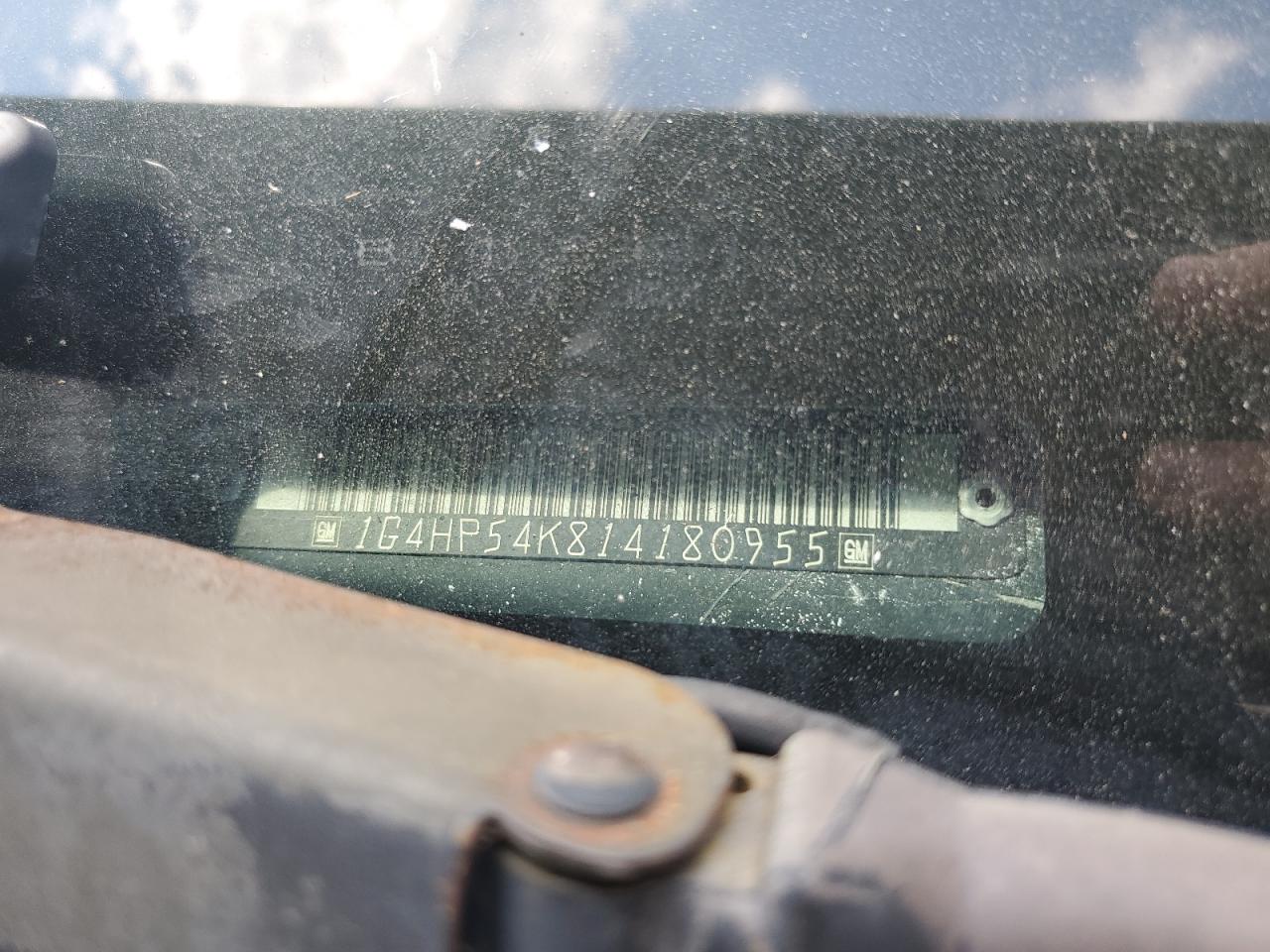 2001 Buick Lesabre Custom VIN: 1G4HP54K814180955 Lot: 89538195