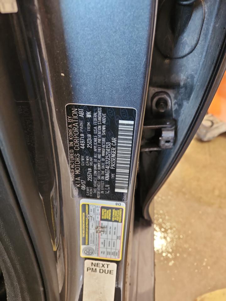 2018 Kia Optima Lx VIN: KNAGT4L32J5214153 Lot: 70820915