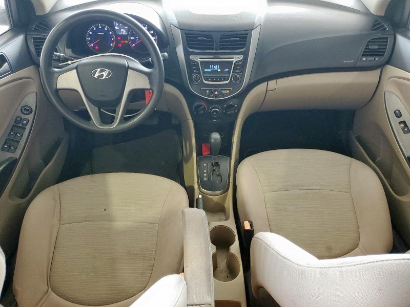 Sedans HYUNDAI ACCENT 2017 Biały