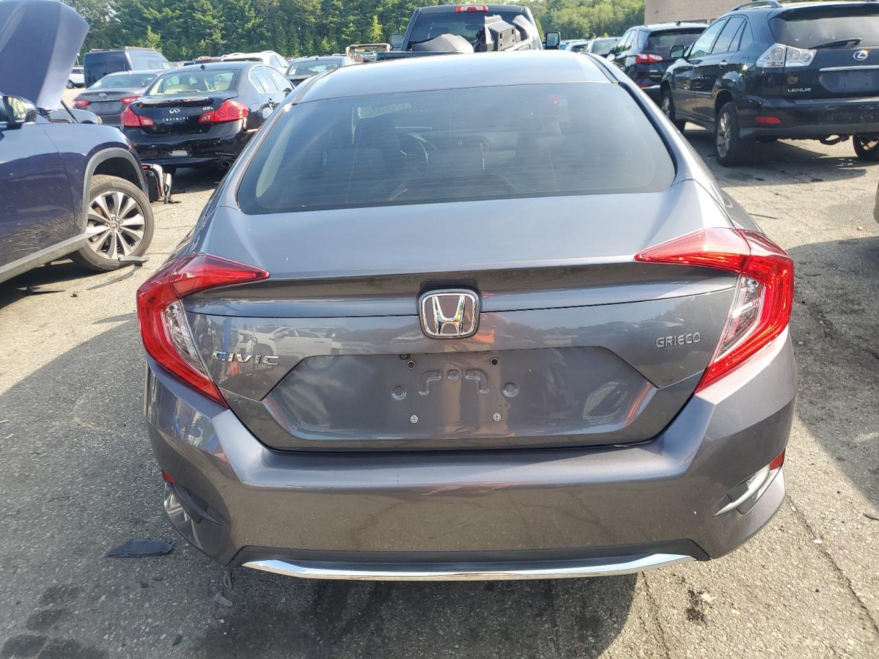 2020 Honda Civic Lx VIN: 2HGFC2F60LH529684 Lot: 67455025