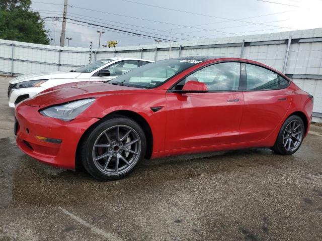  TESLA MODEL 3 2022 Czerwony
