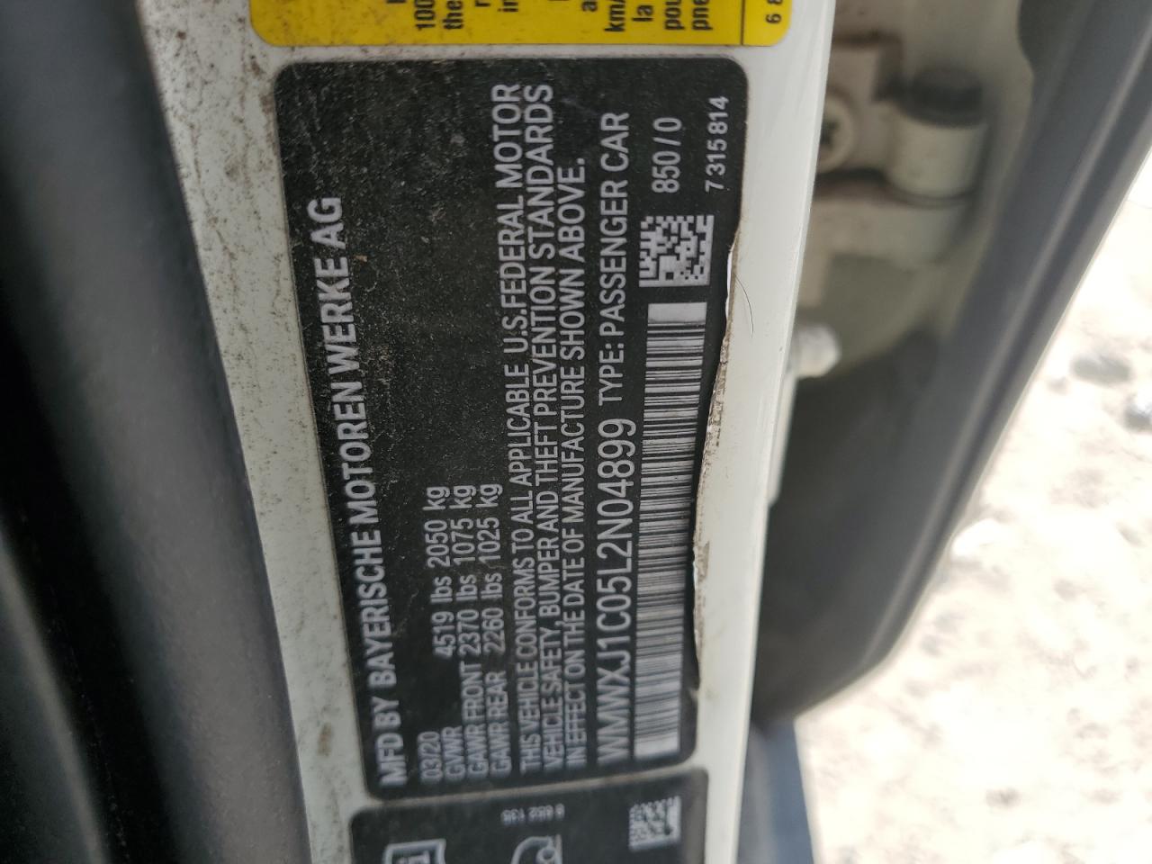 2020 Mini Cooper S Clubman All4 VIN: WMWXJ1C05L2N04899 Lot: 70285095