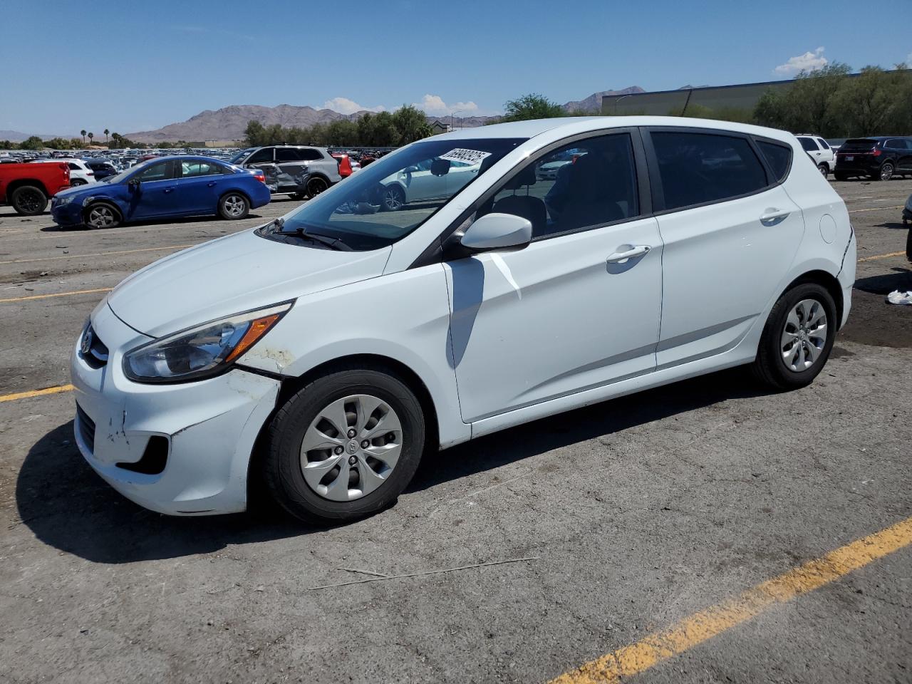 2016 Hyundai Accent Se white null gas KMHCT5AE9GU268667 photo #1