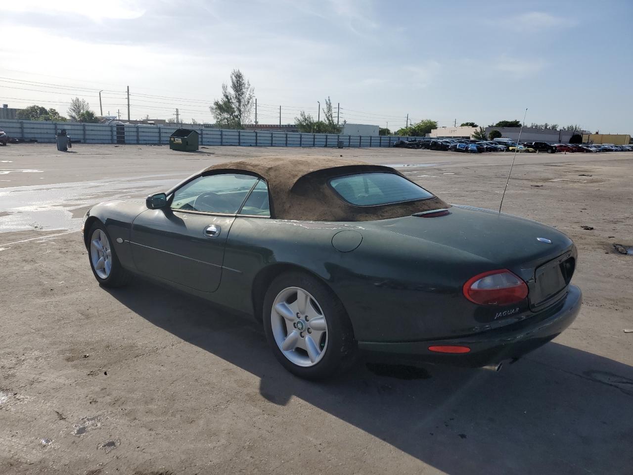 1998 Jaguar Xk8 green cabrio gas SAJGX2245WC027810 photo #3