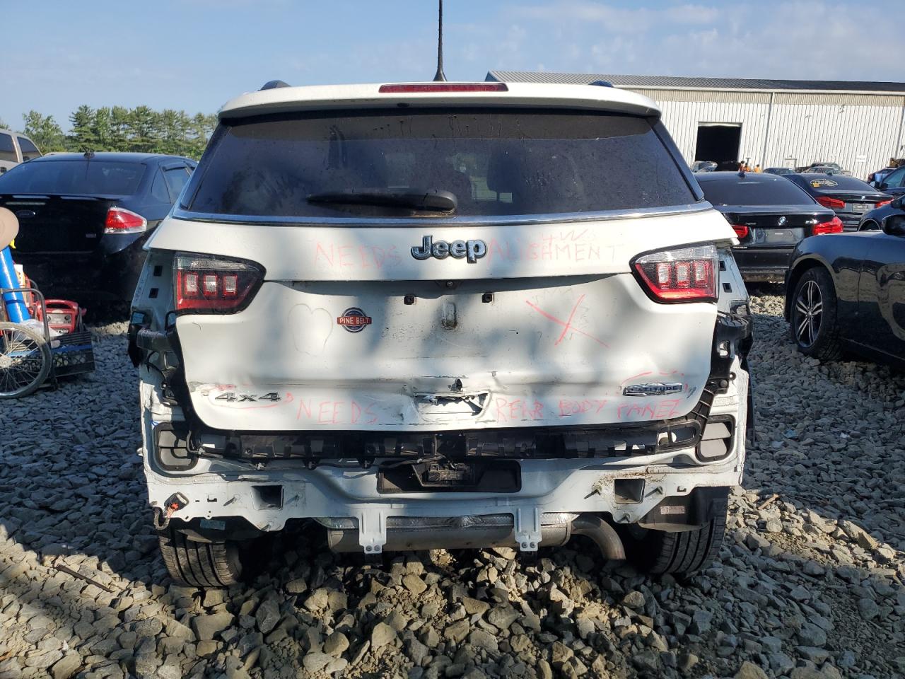 2022 Jeep Compass Latitude VIN: 3C4NJDBB7NT230718 Lot: 67413835