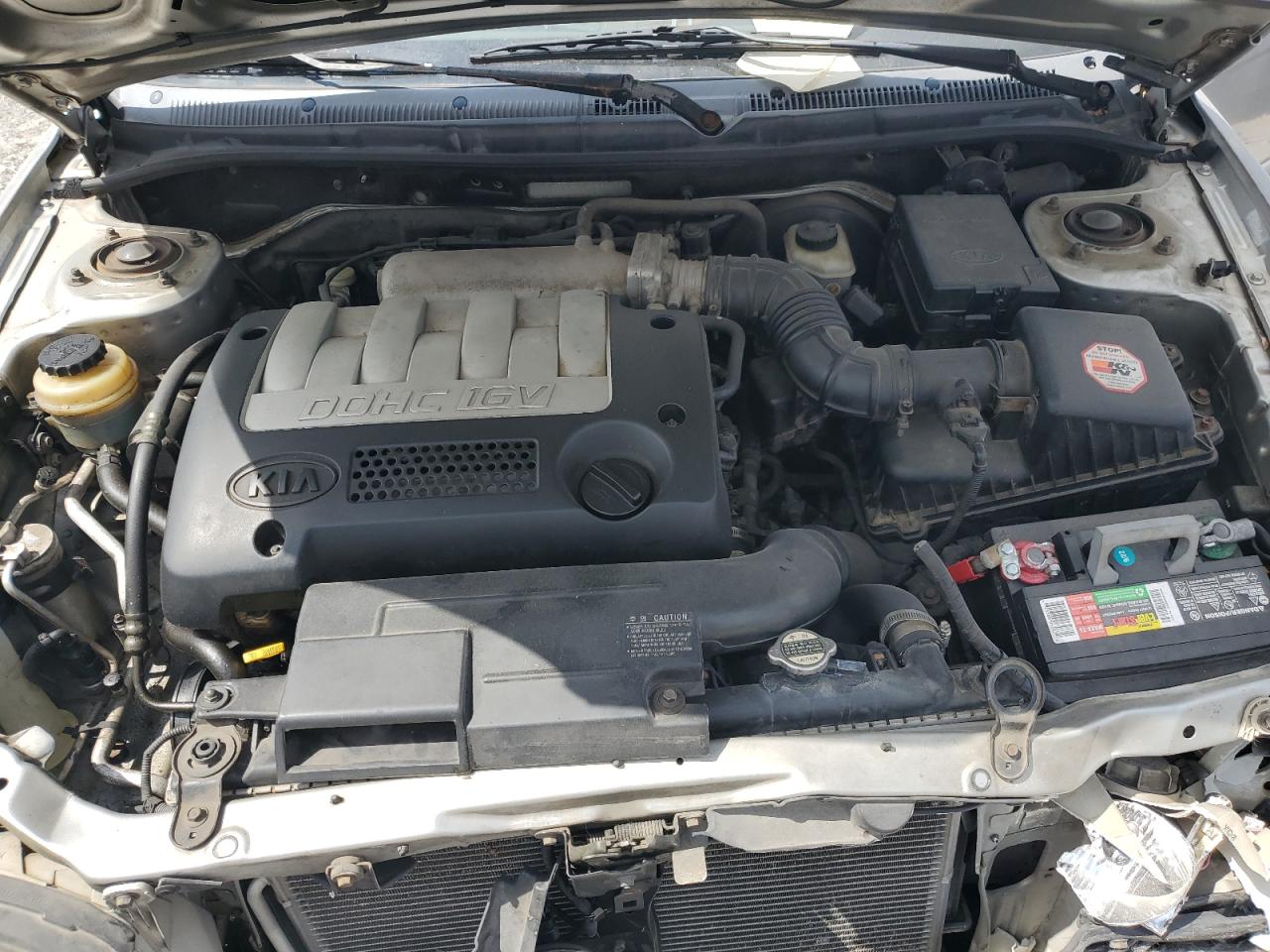 2003 Kia Spectra Base VIN: KNAFB121135290589 Lot: 69412795