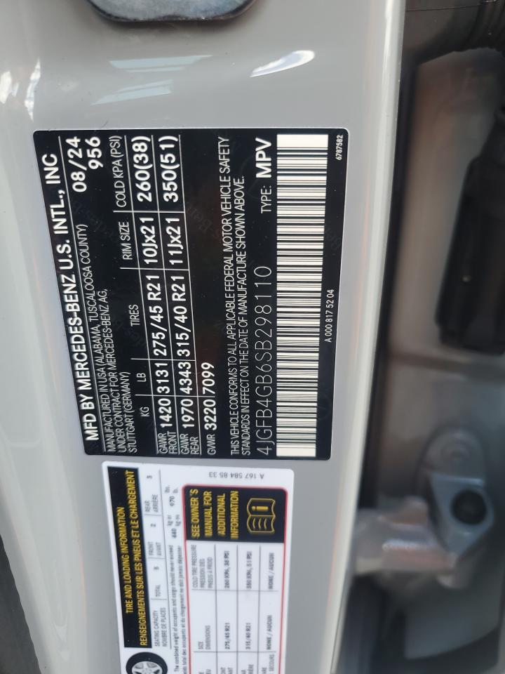 2025 Mercedes-Benz Gle 450E 4Matic VIN: 4JGFB4GB6SB298110 Lot: 70753055