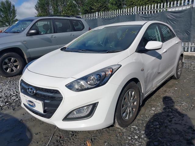 2016 HYUNDAI I30 S BLUE for sale at Copart BELFAST