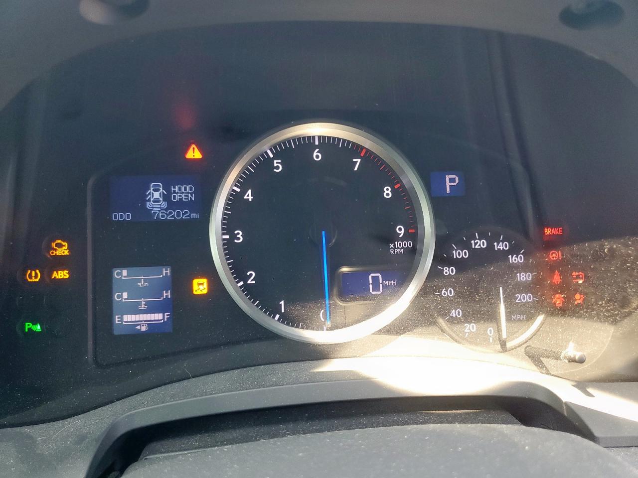 2012 Lexus Is F VIN: JTHBP5C20C5009852 Lot: 69507975