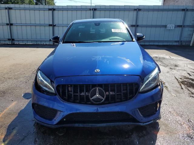  MERCEDES-BENZ C-CLASS 2018 Синий