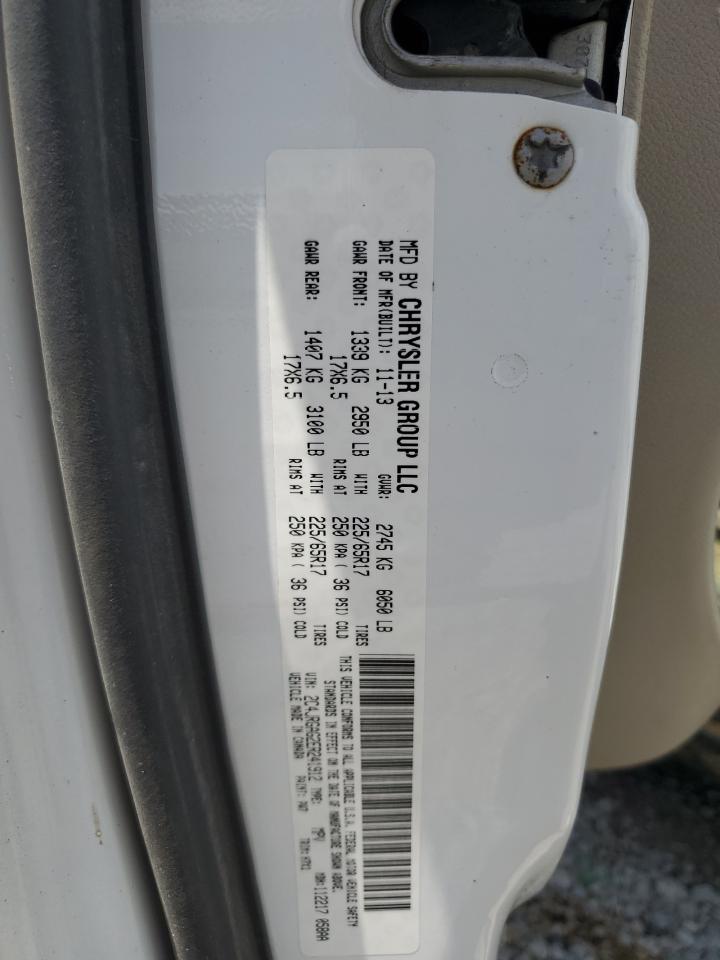 2014 Ram Tradesman VIN: 2C4JRGAG2ER241912 Lot: 68817405