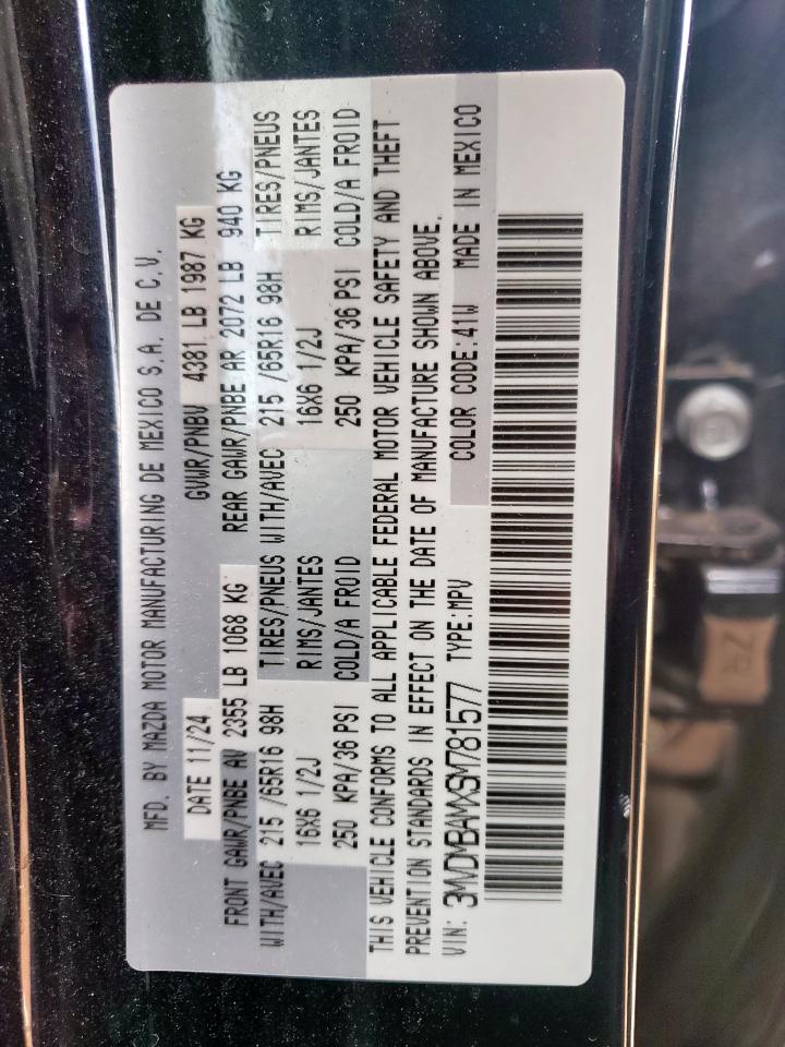 2025 Mazda Cx-30 VIN: 3MVDMBAMXSM781577 Lot: 68939775