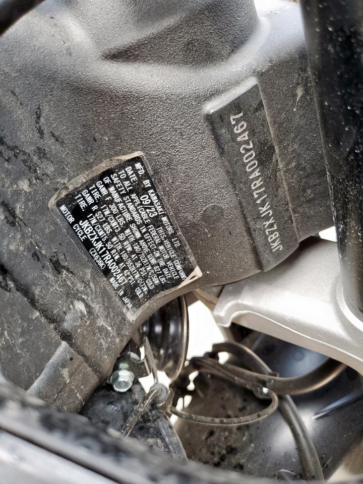 2024 Kawasaki Zx636 K VIN: JKBZXJK17RA002467 Lot: 68858475