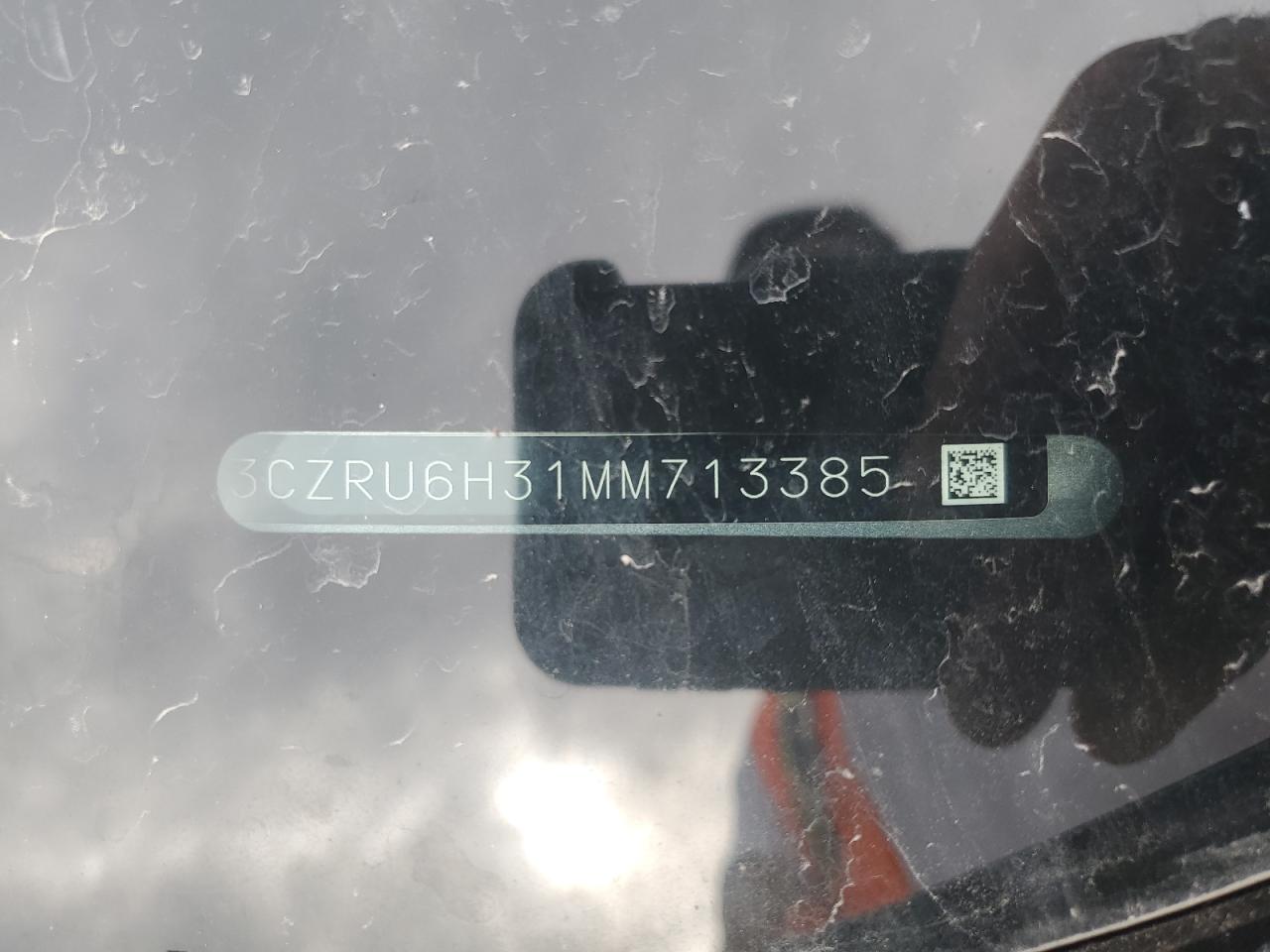 2021 Honda Hr-V Lx VIN: 3CZRU6H31MM713385 Lot: 70499115