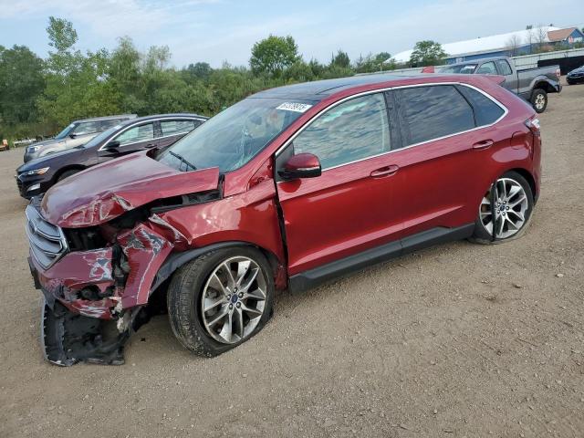  FORD EDGE 2018 Красный