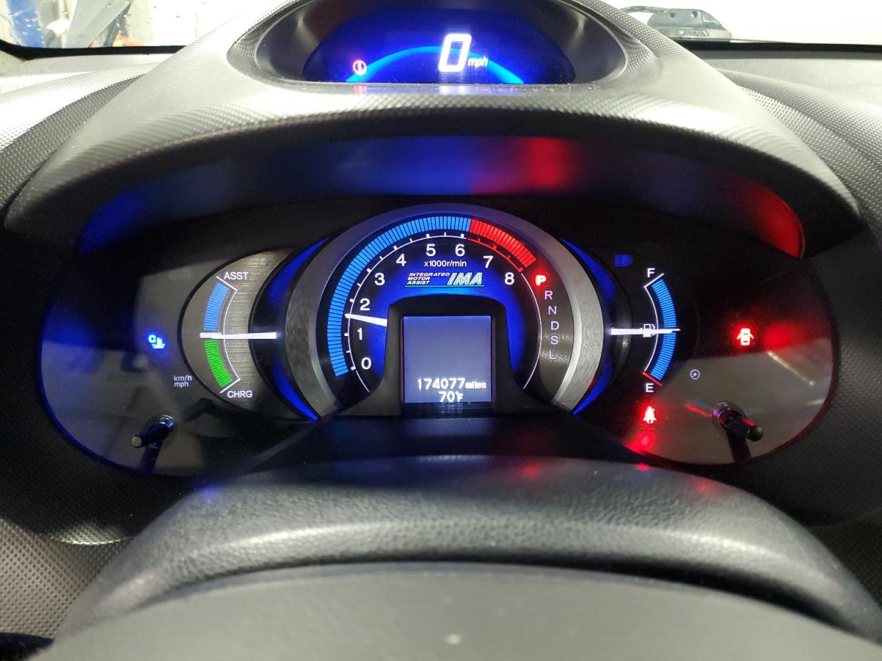 2010 Honda Insight Lx VIN: JHMZE2H52AS007735 Lot: 68920755