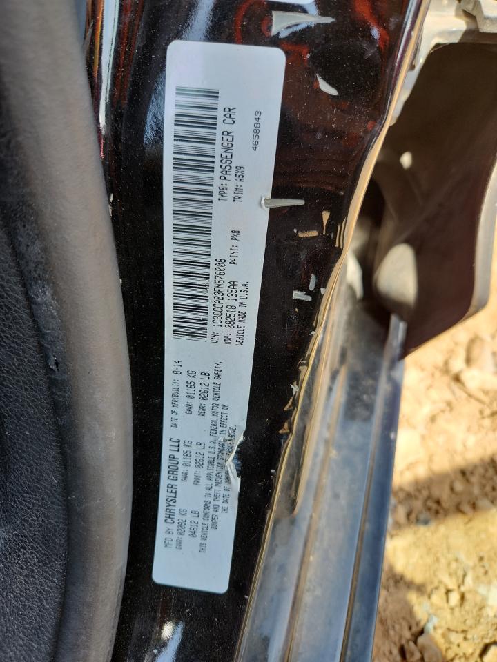 2015 Chrysler 200 Limited VIN: 1C3CCCAB3FN576008 Lot: 70289725