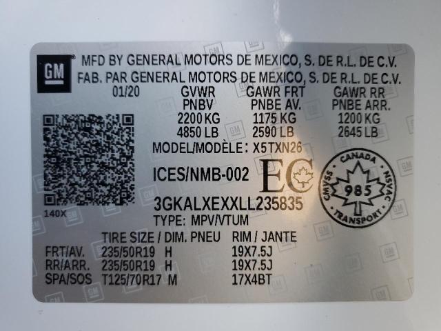 2020 GMC TERRAIN DENALI  