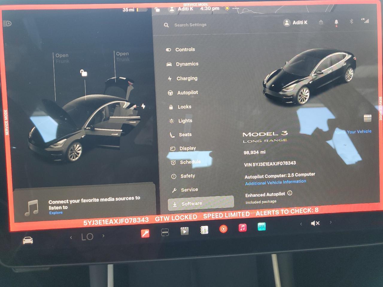2018 Tesla Model 3 VIN: 5YJ3E1EAXJF078343 Lot: 67469665