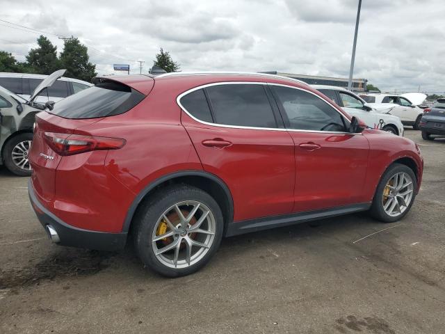  ALFA ROMEO STELVIO 2018 Красный