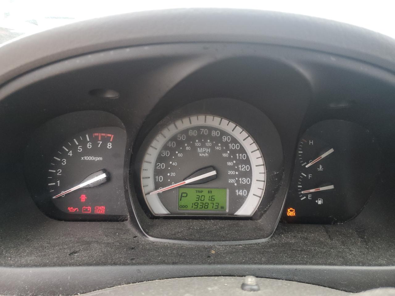 2007 Kia Spectra Ex VIN: KNAFE122975482137 Lot: 70252295