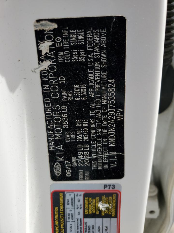 2018 Kia Soul VIN: KNDJN2A29J7535824 Lot: 69364475