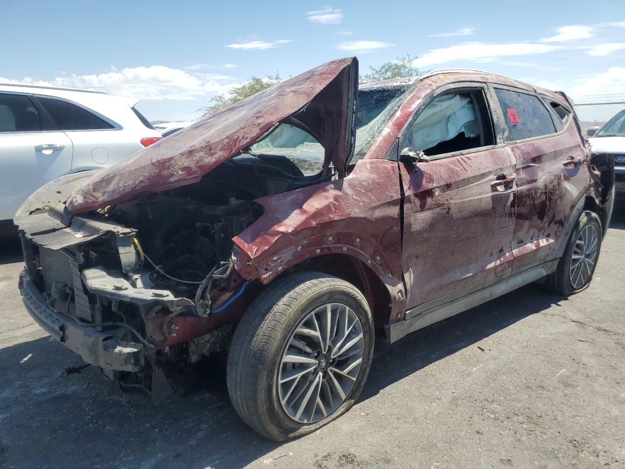 2019 Hyundai Tucson Limited brown null gas KM8J3CAL7KU014586 photo #1