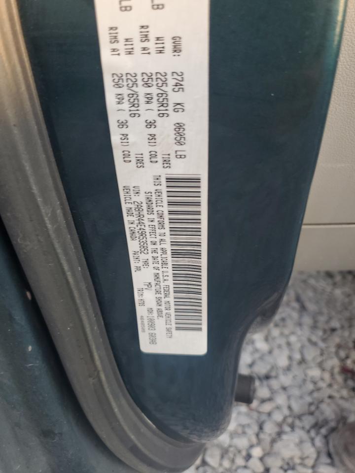 2009 Chrysler Town & Country Lx VIN: 2A8HR44E49R535852 Lot: 68336945