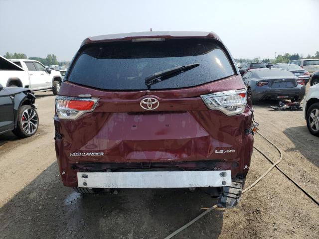 2015 TOYOTA HIGHLANDER LE  