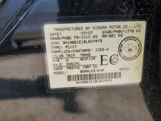 2008 NISSAN SENTRA 2.0  
