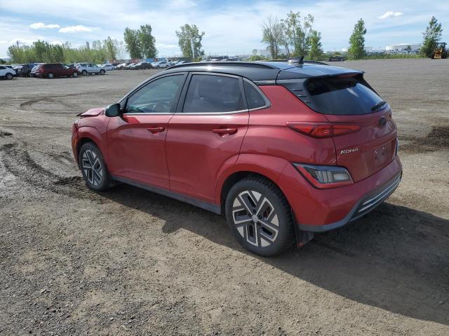  HYUNDAI KONA 2022 Czerwony