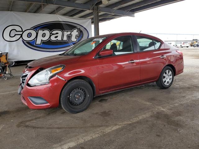 NISSAN VERSA 2019 Czerwony