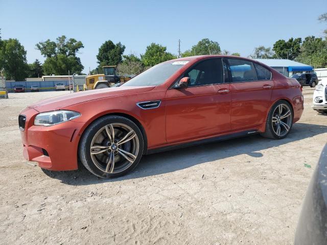 Sedans BMW M5 2014 Czerwony
