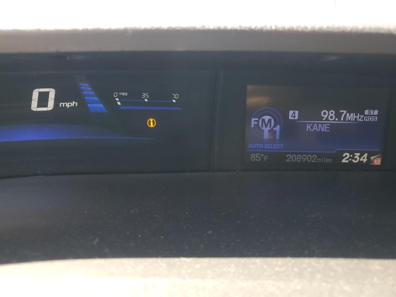 2014 Honda Civic Hf VIN: 2HGFB2F65EH542629 Lot: 67324245