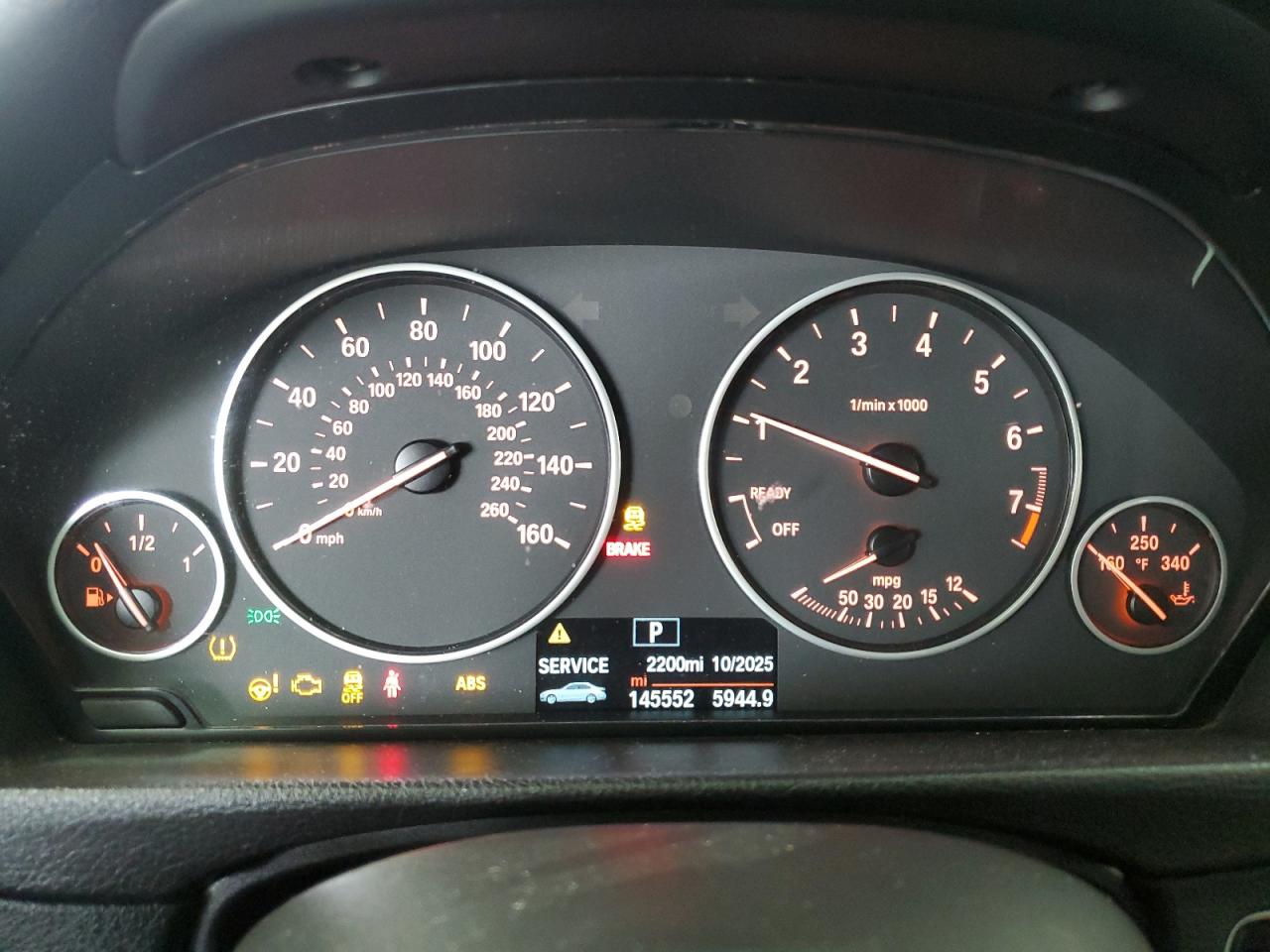 2014 BMW 320 I xDrive VIN: WBA3C3C55EP662133 Lot: 67410025