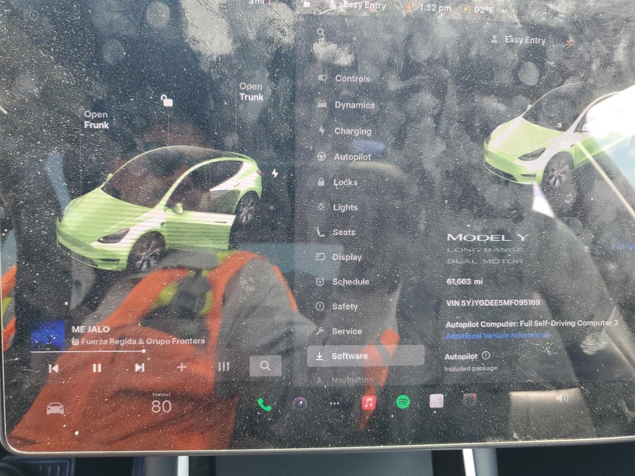 2021 Tesla Model Y VIN: 5YJYGDEE5MF095169 Lot: 70382385