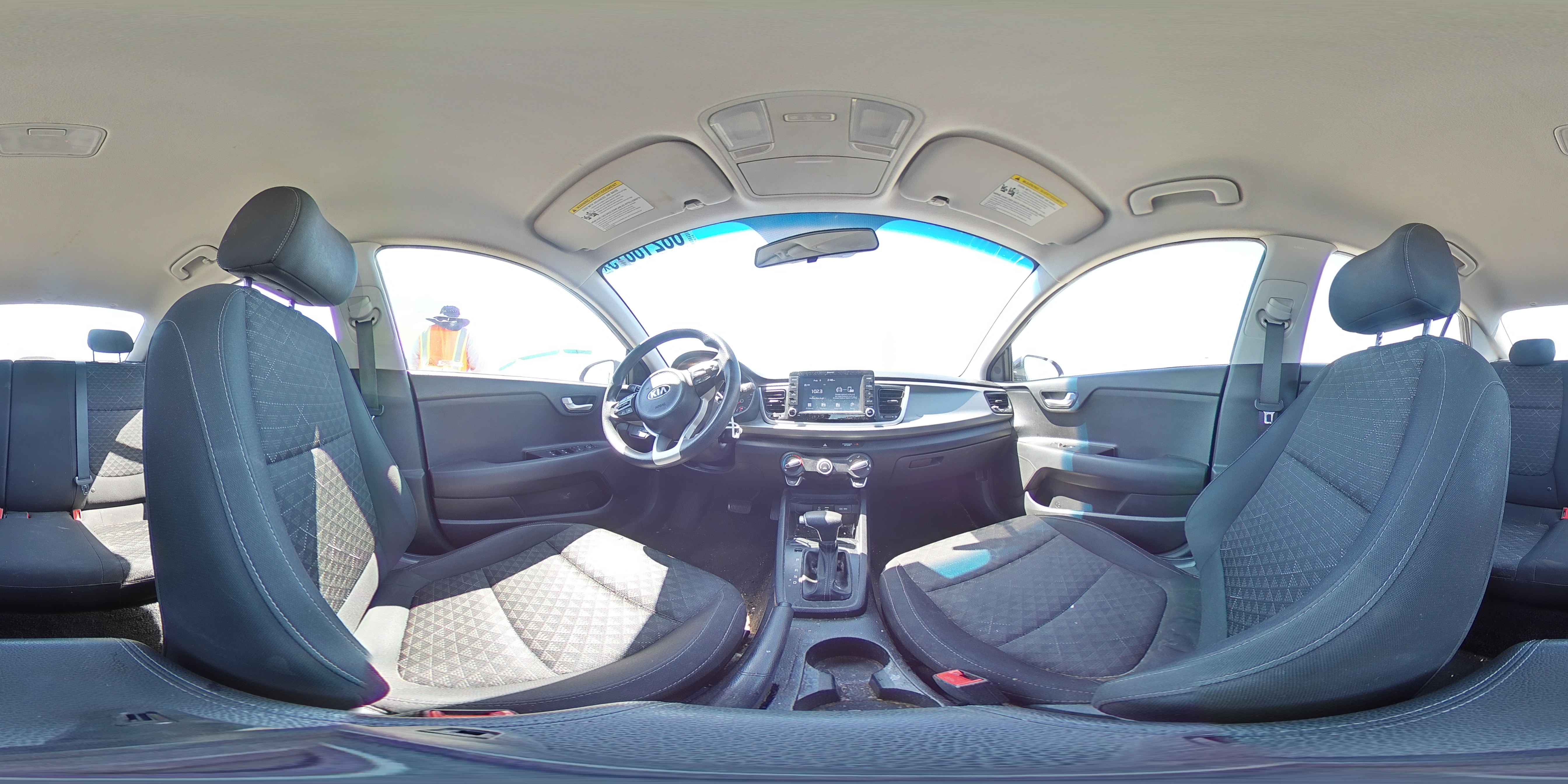 2020 Kia Rio Lx VIN: 3KPA24AD9LE284702 Lot: 68218875