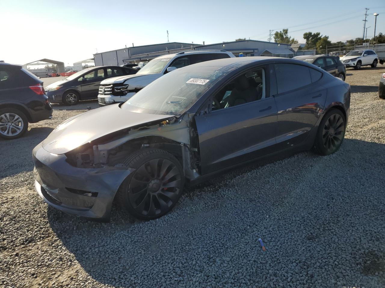 2023 Tesla Model 3 grey null electric 5YJ3E1EC3PF578273 photo #1