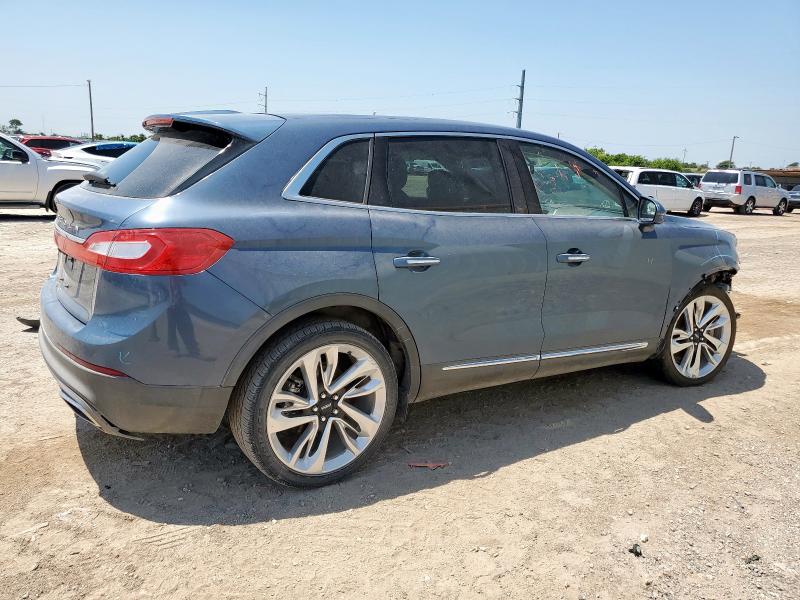  LINCOLN MKX 2018 Синий