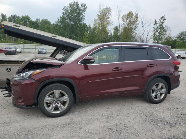  TOYOTA HIGHLANDER 2017 Red