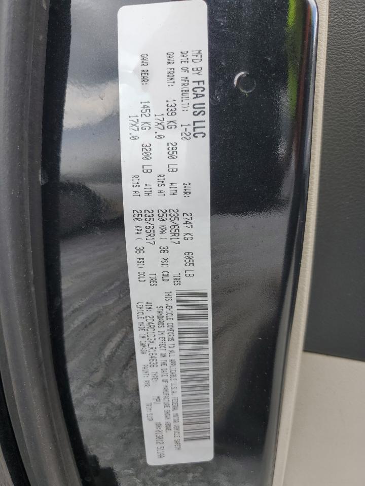 2020 Chrysler Voyager Lxi VIN: 2C4RC1DGXLR164636 Lot: 69818865