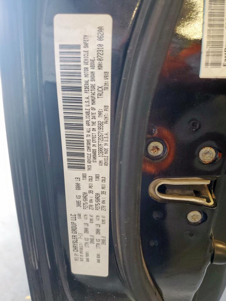 2013 Ram 1500 St VIN: 1C6RR7FT2DS719582 Lot: 69502955