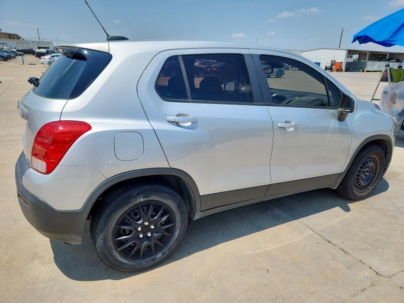 CHEVROLET TRAX 2015 Srebrny