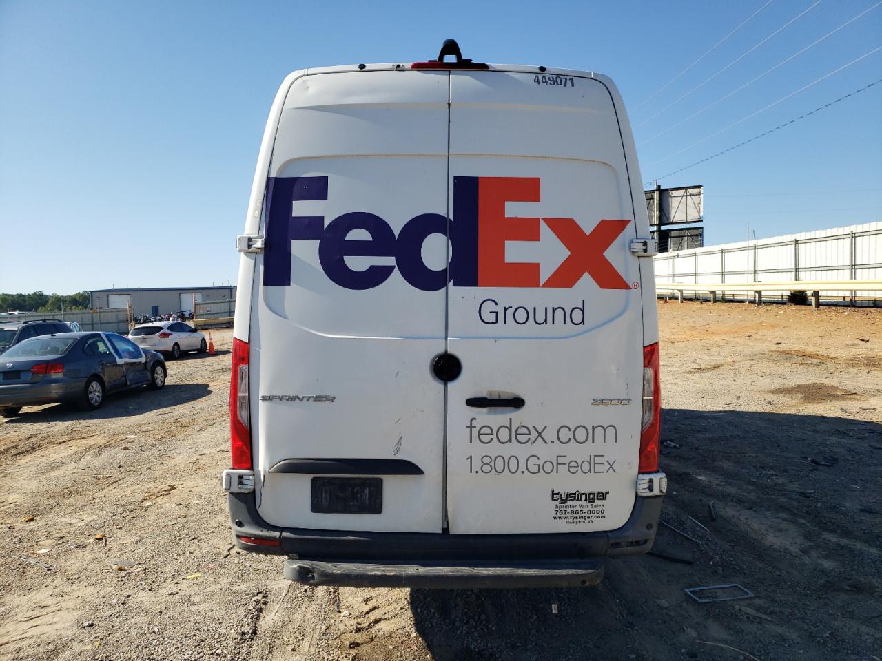 2020 Mercedes Benz Sprinter 2 - Trucks Delivery Van VIN: W1W40CHYXLT034726 Lot: 70487955